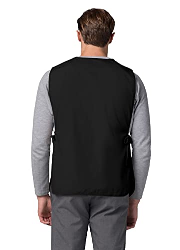 Adar Universal Cobbler Apron 6 Pack - Unisex Cobbler Apron - color: Black, size: X-Large