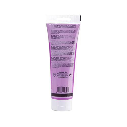 PEBEO Studio Acrylics High Viscosity, Fine Acrylic, 250 ml - Iridescent Violet Blue (169356) - color: Iridescent Violet Blue, size: 8.45 Fl Oz (Pack of 1)