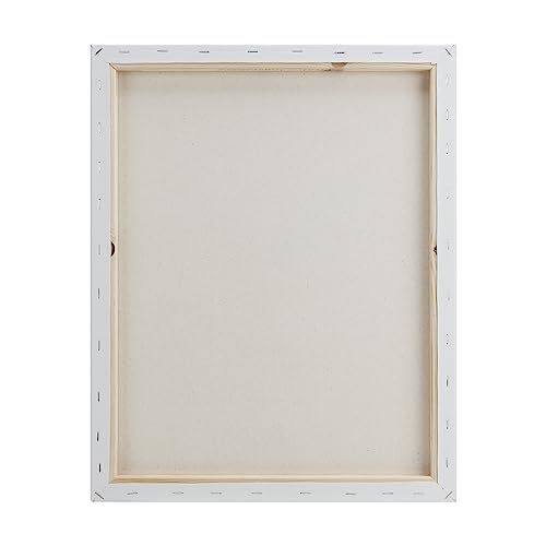 Stretched Canvas Packs - Multipack Low Cost Stretched Canvas for Artists, Painting, Professionals, & More! - [50 Pack - 10x10] - size: 10x10" - 50 Pack