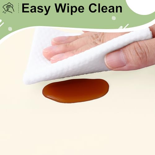 misaya 6 Packs Plastic Table Cloth Beige Disposable Tablecloth - color: Beige, size: 54" X 108"
