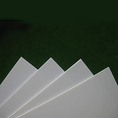 ABS0905 8pcs 0.5mm Thickness 200mm x 250mm White Sheets 9.84'' x 7.87'' x 0.02'' ABS Styrene Sheets for Model Train Layout New (0.5mm) - size: 0.5mm
