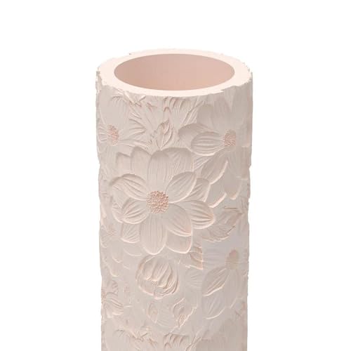 Flower Texture Clay Roller Clay Molding Tool Fashion Practical Lightweight Portable for Artwork DIY Crafts Jewelry Making Pottery Roller Tool