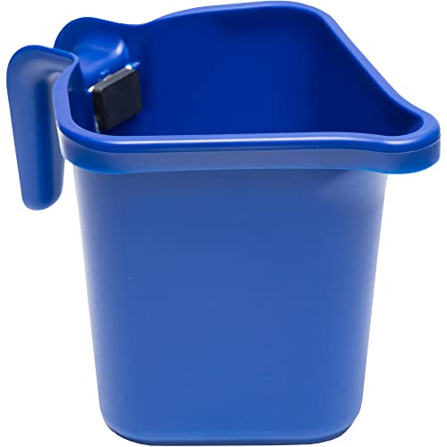 MARSHALLTOWN Paint Cup, Holds 1 Pint, Trim and Baseboard Painting Tool | Solvent Resistant Non-Stick, Integrated Paint Pour Spout, Brush Magnet Holds 2 Inch Brush, PC271