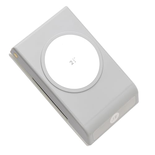 EK Tools Large Circle Crafting Punch, 2.25 inch, Silver, with Safety Lock, create perfect Circles for Handmade Cards, Scrapbooking, Gift Tags, Invitations, Decorations, and More | Safety Lock, Perfect for Paper and Cardstock - size: 2.25 Inch