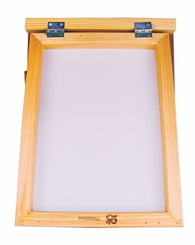 Speedball 110 Monofilament Screen Printing Frame & Base Unit, 12-Inch x 18-Inch