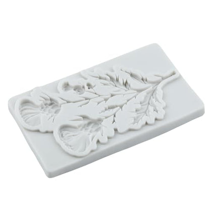 Flower Polymer Clay Molds Flower and Leaf Silicone Mold - color: Style D