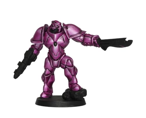 Vallejo - Crimson Magenta Set, True Metallic Metal, 4 Bottles x 0.6 fl.oz. - color: Crimson Magenta