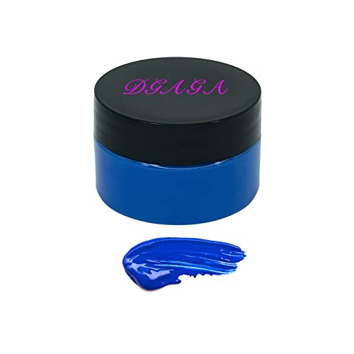 DGAGA Chalk Paste Self Adhesive Stencils Paint Screen Printing Ink Blue for Mesh Transfer DIY Home Decor, Wood Signs, Canvas, Glass, Chalk Arts, Crafts - color: Blue