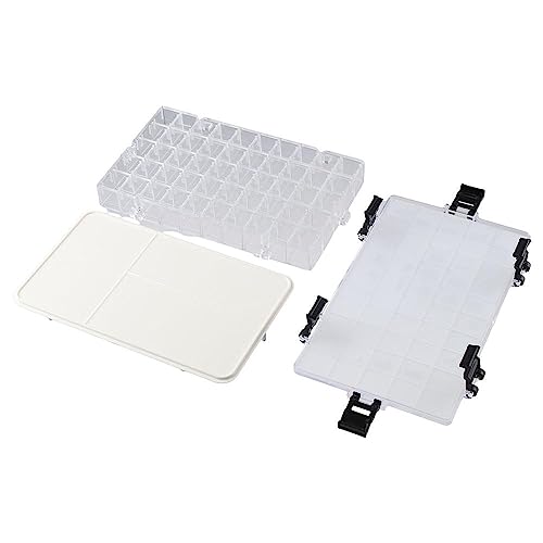 HomeSoGood 50-Well Watercolor Palette Box,Airtight Stay Wet and Leak Proof Painting Palette Watercolor Painting Pallet for Oil Paint, Gouache