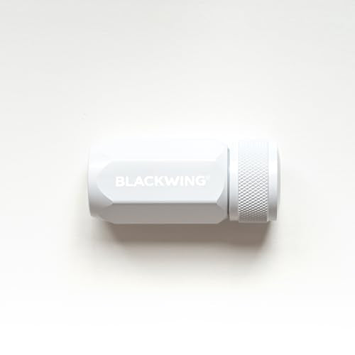 Blackwing One-Step Long Point Pencil Sharpener, German Steel Blade, White - color: White