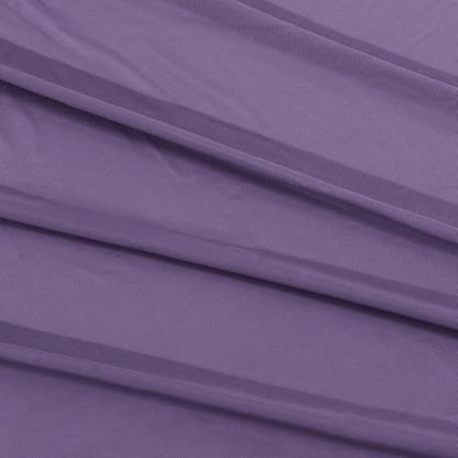 Manyshofu Lavender Mesh Fabric by The Yard 4-Way Stretch, 60 Wide (5 Yard) - color: Lavender, size: 5 Yard