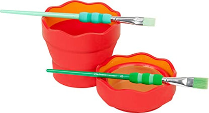 Faber-Castell Clic and Go Red Water Cup - color: Red
