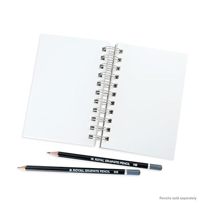 Bee Paper - 4"x 6" Super Deluxe Mixed Media Sketching Pad, 60 Sheets - size: 4-inch x 6-inch, 60 Sheet Wire Bound Pad