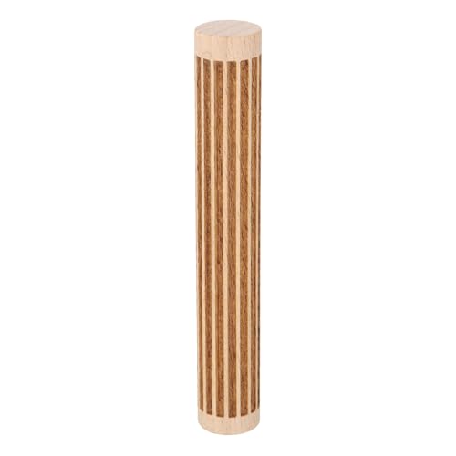 HARFINGTON Wood Clay Roller 4" Straight Lines Pattern Rolling Pins Wood Rollers Pottery Tools Wood Grain Texture Rollers for Clay Baking Dough Playdough DIY - style: Straight Lines