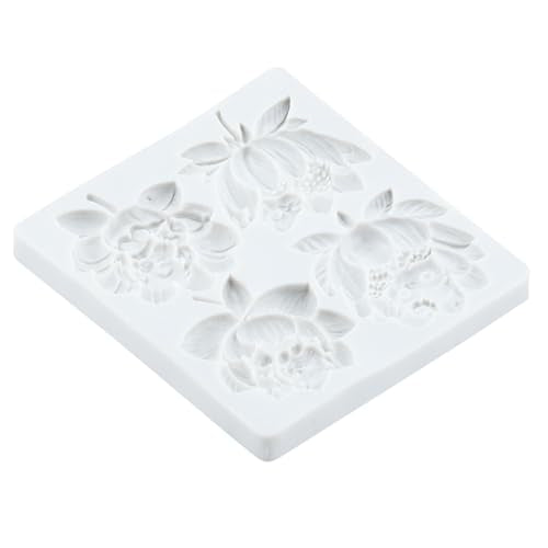 Animal Lotus Flower Polymer Clay Mold Cat Dog Owl Silicone Molds - color: Style B