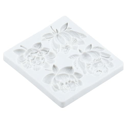 Animal Lotus Flower Polymer Clay Mold Cat Dog Owl Silicone Molds - color: Style B