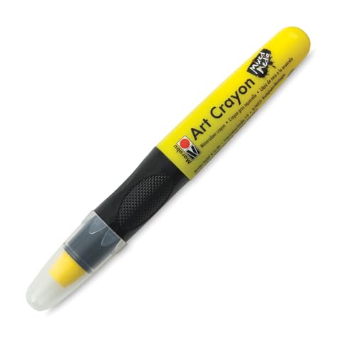 Marabu 01409003220 Creative Art Crayons, Yellow - color: Yellow