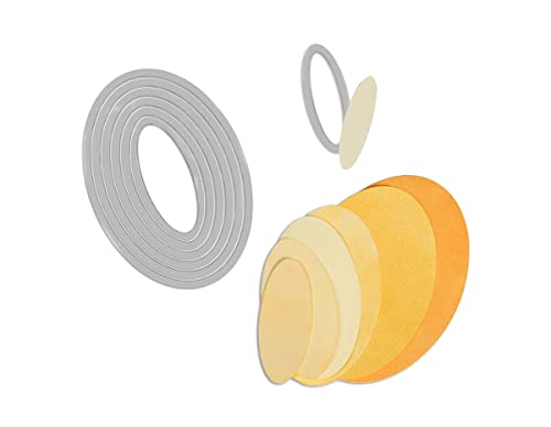 Sizzix Framelits Die Set 7/PK - Ovals - style: Ovals