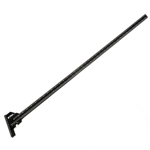 Scriber Gauge 37 Inch – Extra Long Measuring and Marking Ruler, Layout and Joinery Gauge, CNC Aluminum Square Tool for Woodworking, Carpentry, Framing, DIY Projects (New Version) - size: 37 Inch