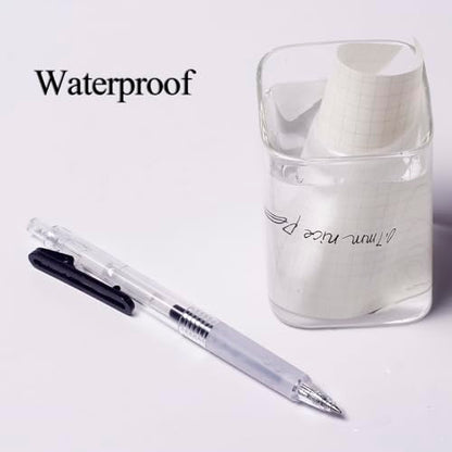 0.38 Ultra Fine Point Retractable Gel Pens,Refillable Black Ink | Micro Precision Tip,6 Count, Extra Fine Line, Smudge Free Quick Drying Smooth Refills for Journaling Planner Note Taking - style: 6 Counts