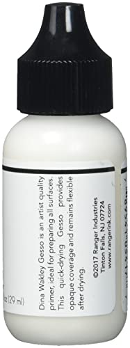 Ranger Dina Wakley Media Gesso 1 oz. Bottle Clear