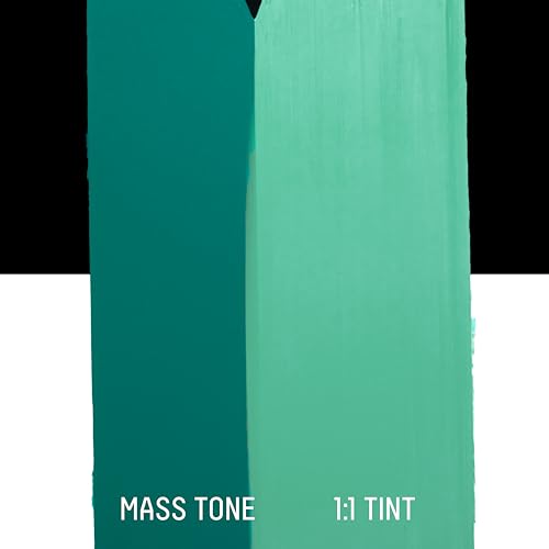 Liquitex Soft Body Acrylic Paint, 2-oz Bottle, Cobalt Turquoise | Low Viscosity, Highly Pigmented, Satin Finish, Retains Subtle Brush Strokes, Great Surface Coverage, Highly Versatile - color: Cobalt Turquoise, style: 2-oz Bottle