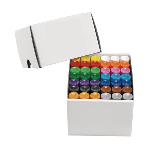 Colorations Tempera Paint Sticks, 42 Sticks, 14 Colors, Ages 3+, PreK+ - style: Variety Set, 42PK