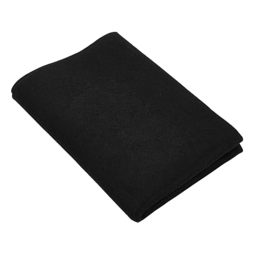 BENECREAT 27.5x19.6inch Chinese Calligraphy Drawing Felt Mat, Black Xuan Paper Painting Felt Desk Pad for Practice Calligraphy Traditional Chinese Painting, 3mm Thick