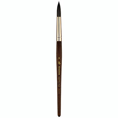 Princeton Artist Brush, Neptune Series 4750, Synthetic Squirrel Watercolor Paint Brush, Round, Size 0 - size: Size 0