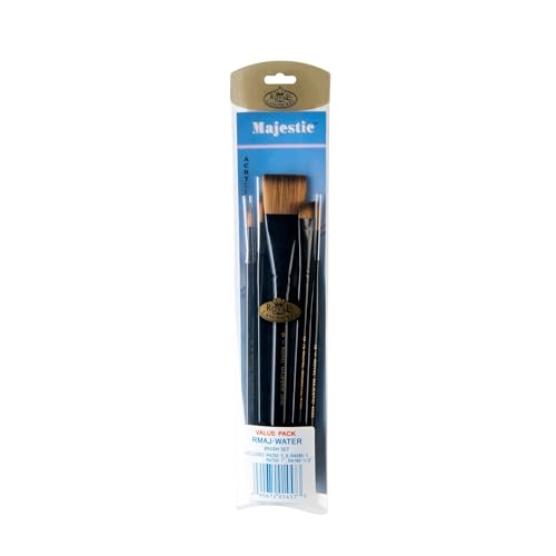 Royal & Langnickel Majestic Deluxe Watercolor Artist Brush Set, 5-piece