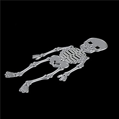 Cutting Dies Handmade DIY Paper Cards Album Decoration Stencils Template Embossing for Card Scrapbooking Craft (Skeleton) - style: Skeleton