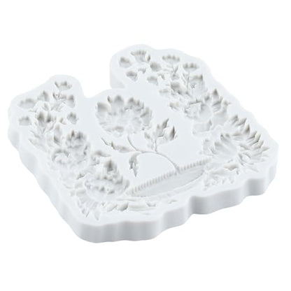 Flower Garland Polymer Clay Mold Flower Resin Silicone Molds - color: Style I