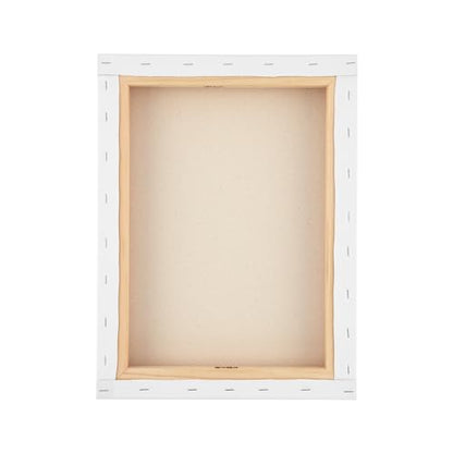 SoHo Urban Artist, 11x14 Heavyweight Stretched Cotton Canvas for Painting - 1.5" Deep- 3 Pack, Triple Primed, 100% Cotton Canvas, Archival, Universal Primed for Oil, Acrylic, Alkyd, Mixed Media