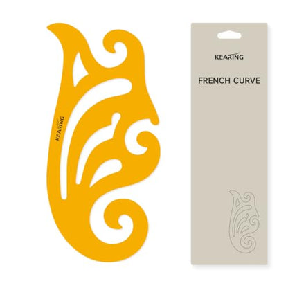 KEARING 1330 Single French Curve Ruler - Flexible Plastic Sewing Template - style: 1330(30CM)