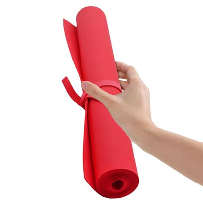 EVA Foam Roll | High Density 85kg/m3 | 2mm Thick | 48"x14" | Ideal for Cosplay, Crafts, DIY Projects (Red 6pcs) - color: Red 6pcs