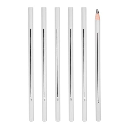 PATIKIL 12B Graphite Pencils for Drawing, 6Pcs Sketching Pencils Wood Art Supplies Set Hexagonal Pen Break-Resistant Lead for Painting Sketching Artist Design - style: 12B