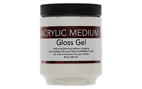 Art Advantage 8-Ounce Acrylic Gloss Gel. Medium - style: Gloss Gel Medium