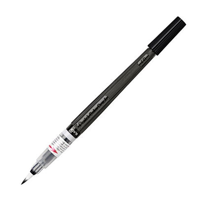 Pentel Color Brush Pen, Black (GFLBP101) - color: Black