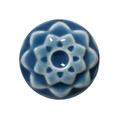 AMACO Celadon High Fire Gloss Glaze, 16 oz. (473 mL), C-21 Sky | Transparent, Mixable Mid-High Fire Cone 5-6 (C) Liquid Ceramic Pottery Glaze for Bisque - color: C-21 Sky