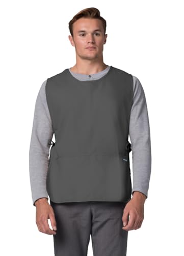 Adar Universal Cobbler Apron 6 Pack - Unisex Cobbler Apron - color: Pewter, size: Standard