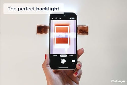 Photomyne A7 Mini Light Pad – Slide & Film Negative Scanning Viewer - style: Mini