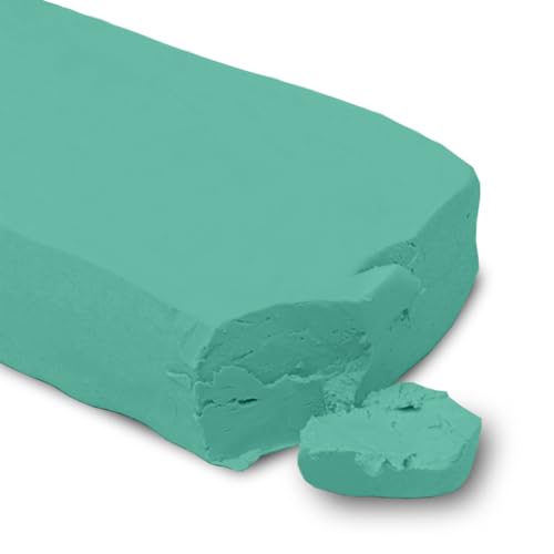 ReArt Air-Dry Clay Modelling, 2.2 pounds Ideal Advanced Sculptors All-Purpose Modeling Clay (Green) - color: Green