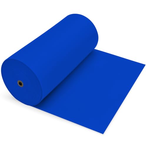 54IN X 600FT Plastic Table Cover Roll with Cutter Box, Cut to Size Plastic Table Cloths for Parties, Birthday, (Blue, 54"x7680"(Rectangular)) - color: Blue, size: 7680" x 54" (Rectangular)