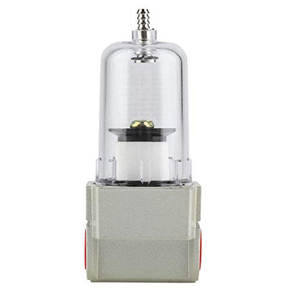 Joyzan Water Oil Separator Filter, Air Compressor Replacement AF2000 | Pneumatic 1/4 inch NPT Inlet Outlet Particulate Airbrush Moisture Trap Cleaner Compressed in Line Dryer Fitting Paint Spray
