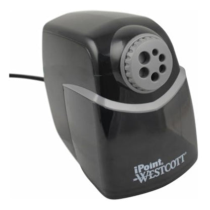 Westcott iPoint Heavy Duty Electric Pencil Sharpener for Home, School, and Office - size: Pack of 1, style: iPoint