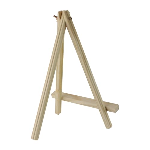 2 Pcs Tabletop Easel,Easel for Painting 11.81 Inch Wooden Painting Stand for Art,and Crafts,Portable Canvas Photo Picture Sign Holder for Kids and Adults - size: 11.81"x7.87"/30x20 cm(LW)