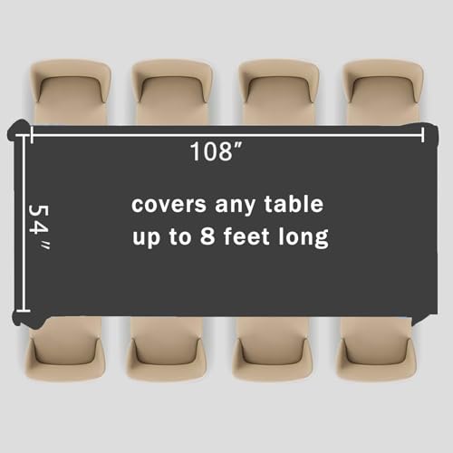 Black Plastic Table Cloth, 2 Pack Black Disposable Tablecover, 54 x 108 Inch Tablecloth for Rectangle Table, Waterproof Decorative Tablecloths for Party, Picnic, Birthday, Wedding - color: Black