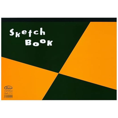 Maruman Zuan Sketch Pad, Horizontal B5, 7.17" x 10.12", 50 Pages | Sketchbook With Premium Acid-Free Drawing Paper, Glued Binding, Drawing Pad Made in Japan, Art Book For Sketching - size: B5, style: SKETCHPAD