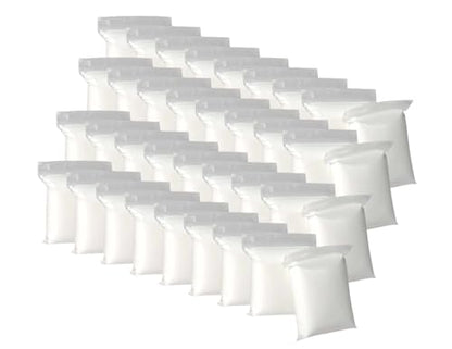 White Air Dry Clay for Kids - 36 Individually Bagged Airdry Clays for Arts & Crafts - Soft, Squishy Cosplay Foam Slim Clay for Home & School - Moldable, No-Mess Air Dry Modeling Clay - 12 Ounces
