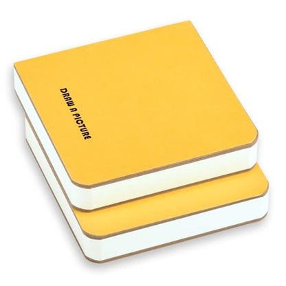 SEMLEART Watercolor Journal Mixed Media Sketchbook,3.9*3.9”(2Pack*40Sheets) - size: 3.9×3.9in-A